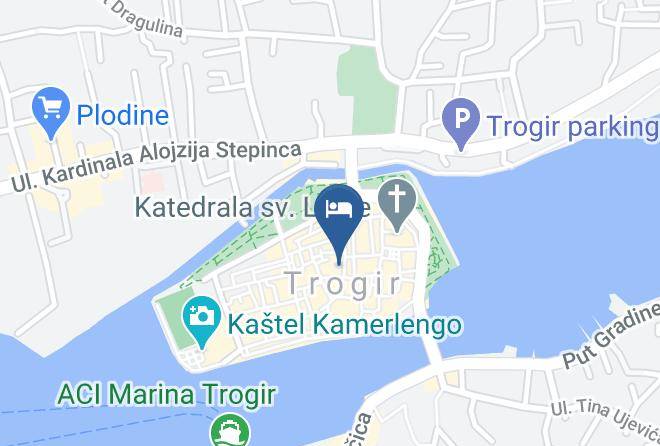 Trogir - Capitano Maps