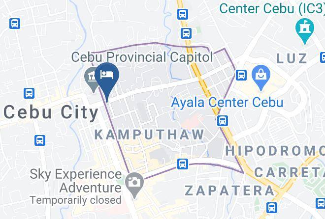 Cebu - Capitol Central Hotel & Suites Maps