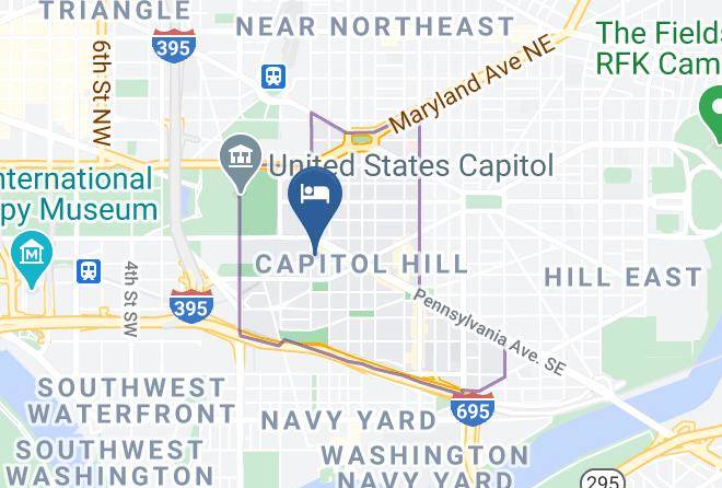 Capitol Hill Hotel Map