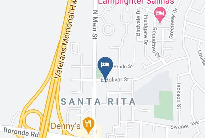Monterey - Capitol Motel Maps