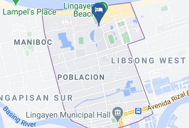 Pangasinan - Capitol Resort Hotel Maps