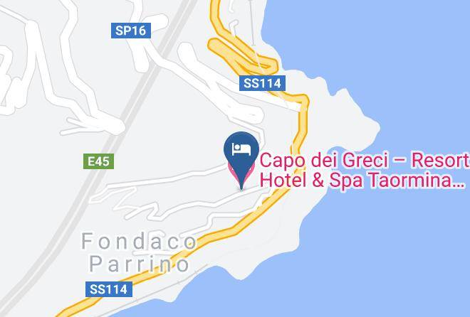 Messina - Capo Dei Greci Resort Hotel & Spa Taormina Santalessio Siculo Maps