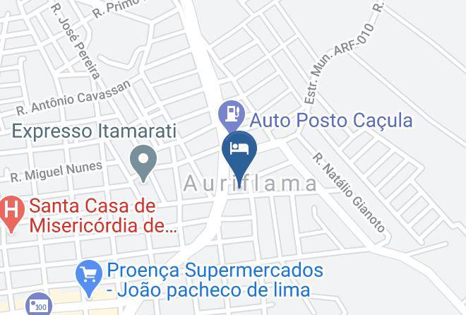 Auriflama - Capoias Hotel Maps