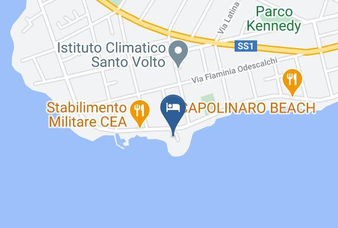 Rome - Capolinaro Blue Maps