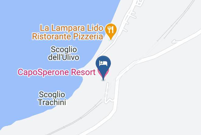 Reggio Di Calabria - Caposperone Resort Maps