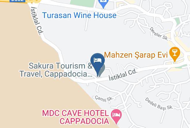 Urgup - Cappa Rossa Cave Hotel Maps