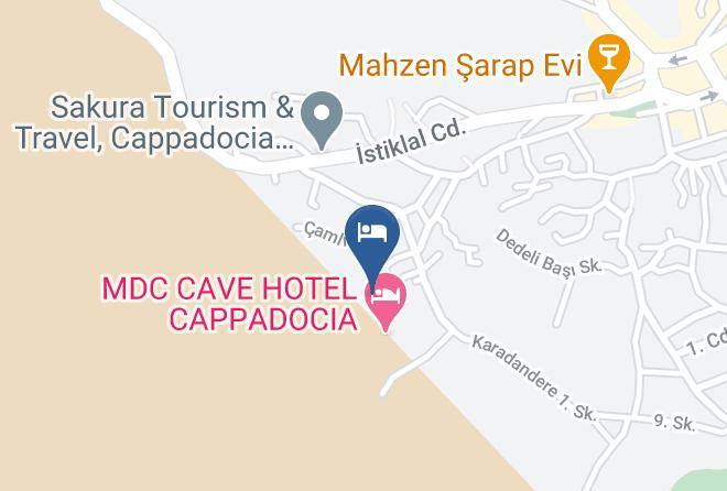 Urgup - Abras Cave Hotel Maps