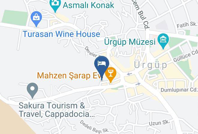 Urgup - Cappadocia Castle Cave Maps