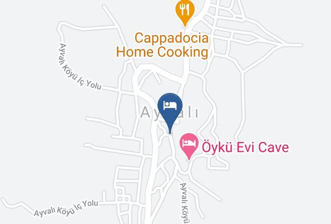 Urgup - Cappadocia Cave Hill Hotels Maps
