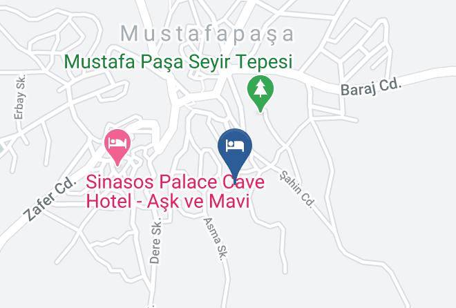 Urgup - Cappadocia Estates Hotel Maps