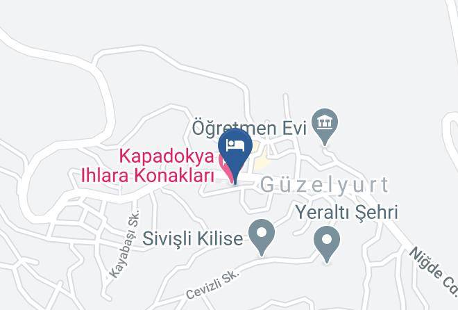 Guzelyurt - Cappadocia Mayaoglu Hotel Maps