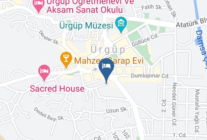 Urgup - Hotel Cappadocia Palace Maps