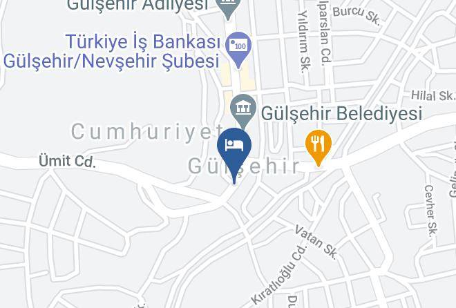 Cappadocia Plus Hotel Map