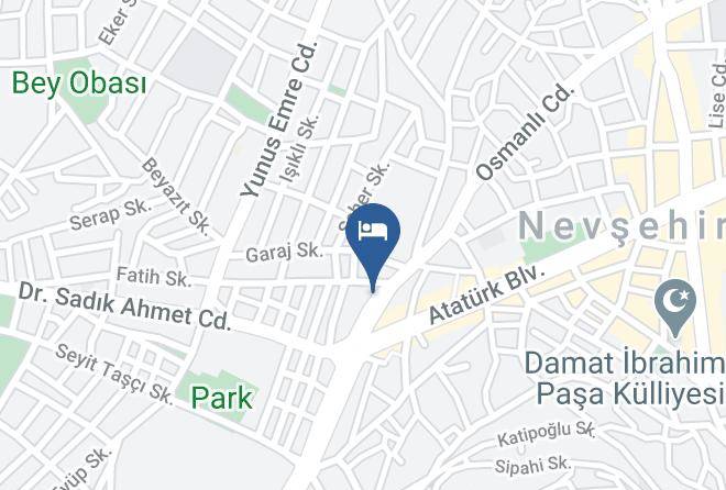 Nevsehir Ibrahimpasa - Cappadocia Zumrut Hotel Maps