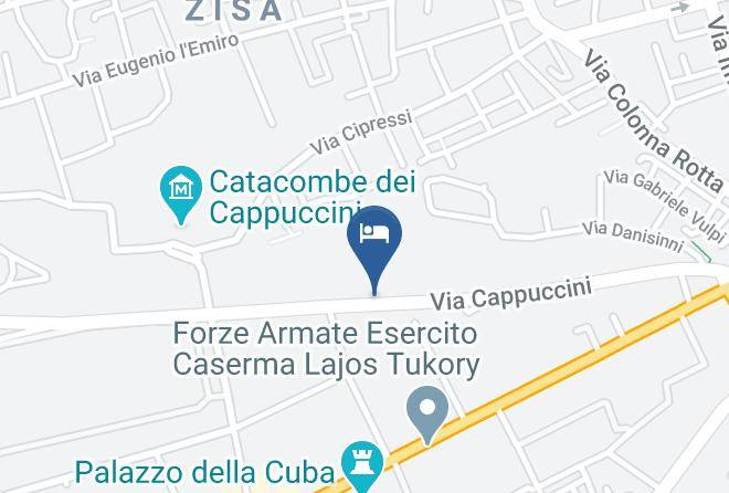 Palermo - Cappuccini Loft Maps