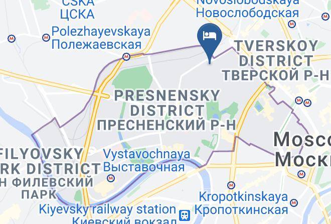 Moscow - Cappuccino Hotel Maps
