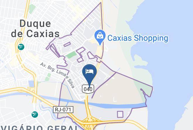 Duque De Caxias - Capri Hotel Maps