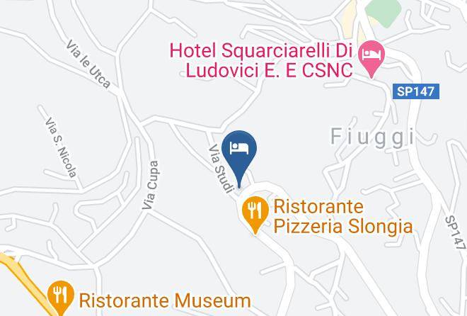 Frosinone - Hotel Capri Fiuggi Terme Maps