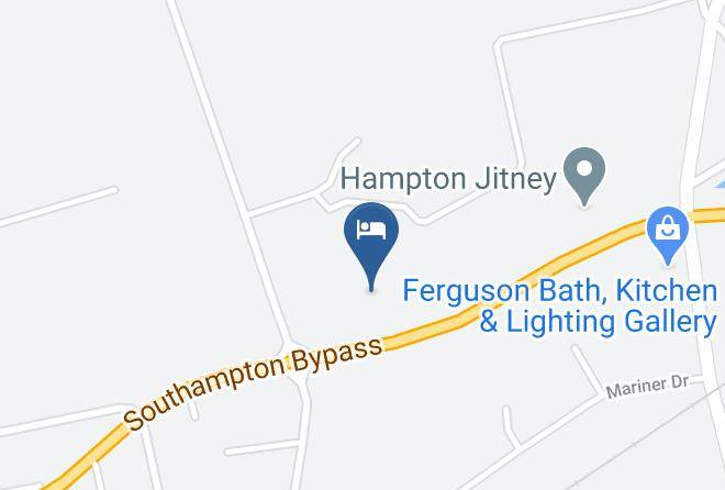 Capri Hotel Southampton Map