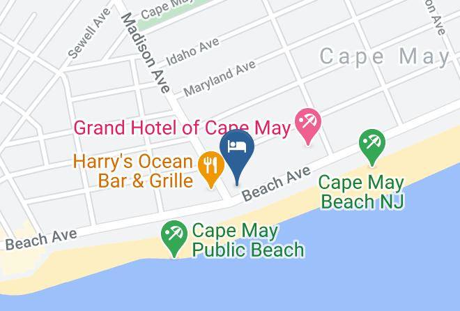 Cape May - Capri In Cape May Maps