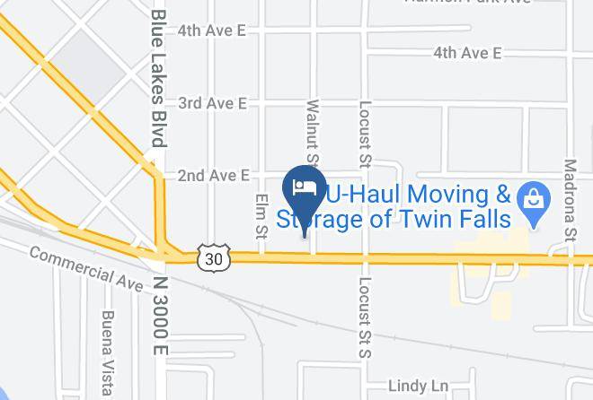 Twin Falls - Capri Motel Maps