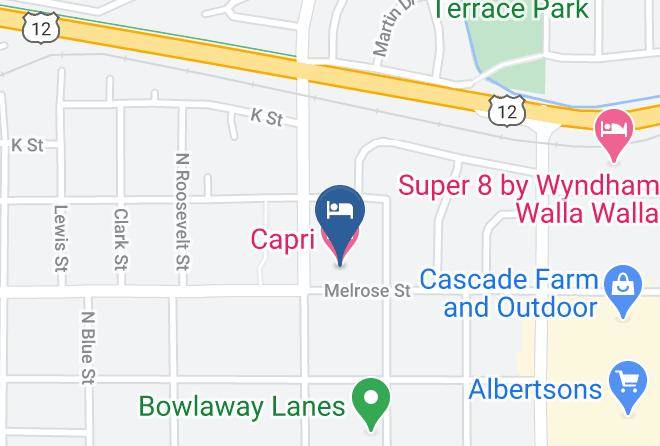 Walla Walla - Capri Motel Maps