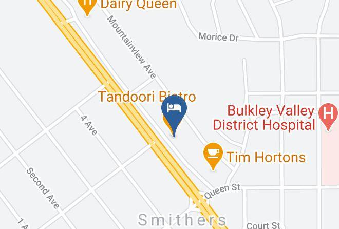 Bulkley Nechako - Capri Motor Inn Maps