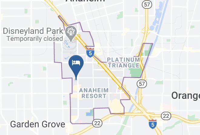 Orange - Capri Suites Anaheim Maps
