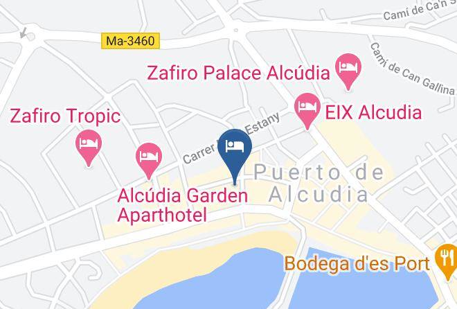 Caprice Alcudia Port Map
