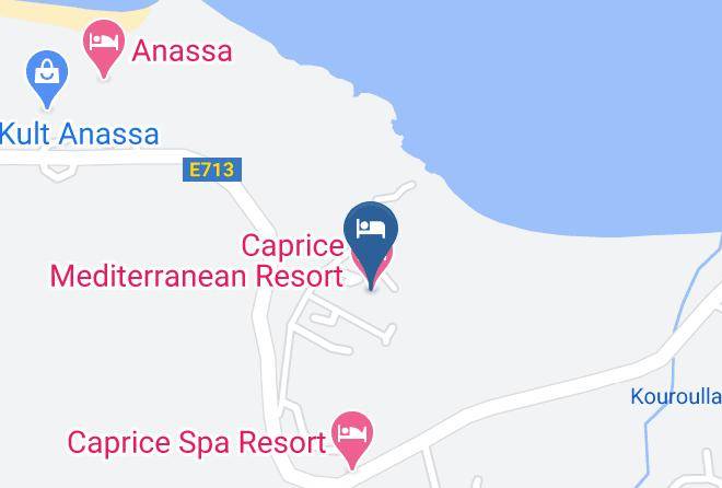 Cyprus - Caprice Mediterranean Resort Maps