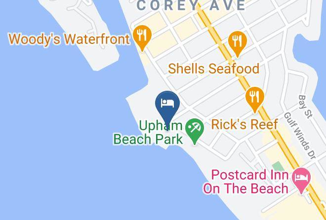 Caprice Resort By Trs Inc St Pete Beach Condo Resort Map