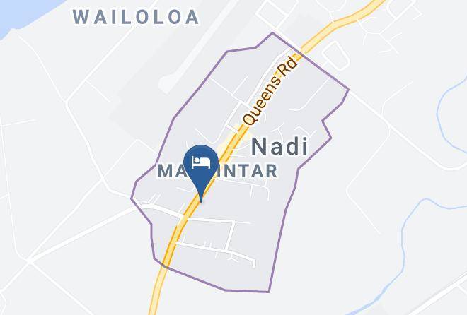 Capricorn Hotel Fiji Map