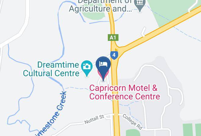 Rockhampton - Capricorn Motel & Conference Centre Maps