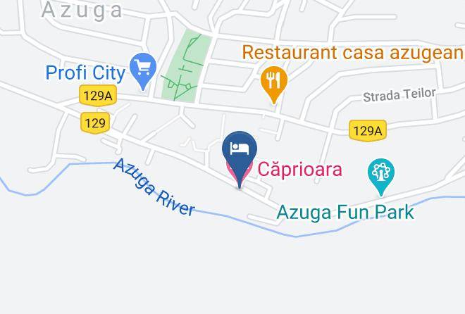 Azuga - Caprioara Maps