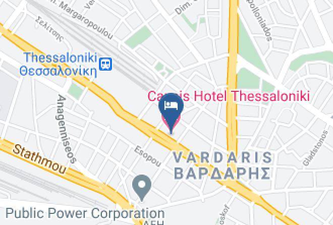 Salonica - Capsis Hotel Thessaloniki Maps
