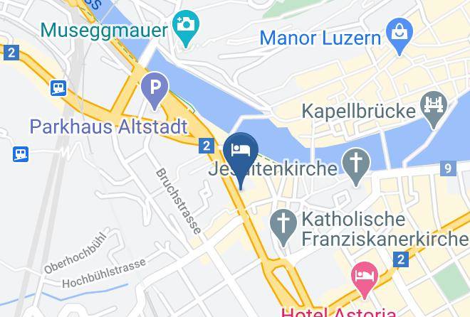 Lucerne - Capsule Hotel Luzern Maps