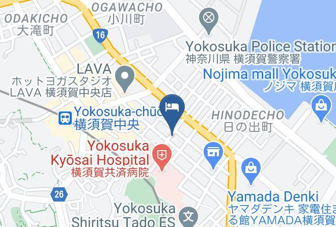 Capsule Hotel & Sauna Sauna Toho Map