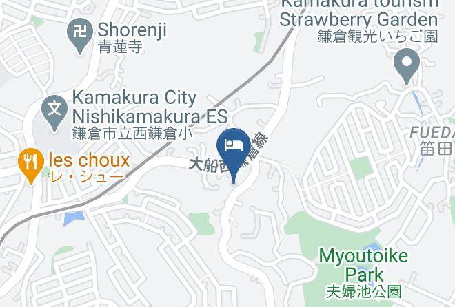 Kamakura City - Capsule Hotel Shonan Maps