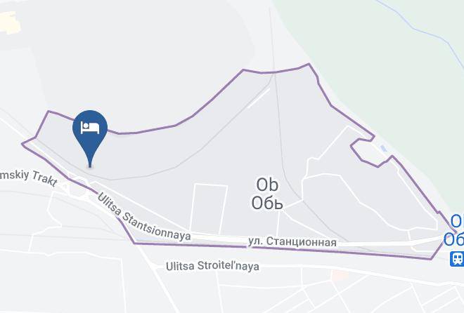 Ob - Capsule Hotel Tolmachevo Maps