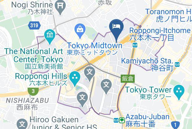 Minato Ward - Capsule Inn Akasaka Maps