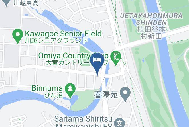 Kawagoe City - Capsule Inn Omiya Maps