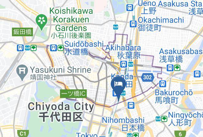 Chiyoda Ward - Capsule Value Kanda Maps