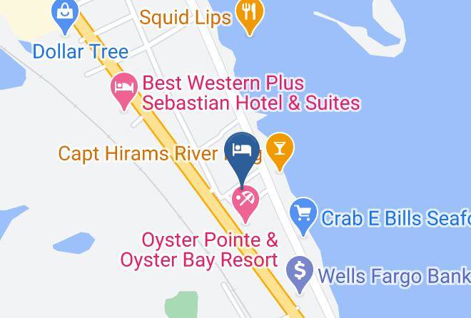 Indian River - Capt Hirams Resort Maps