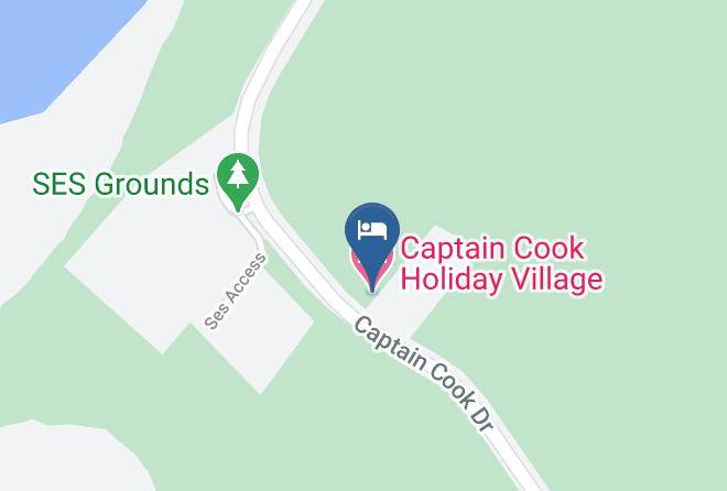 Gladstone - Captain Cook Holiday Village Maps