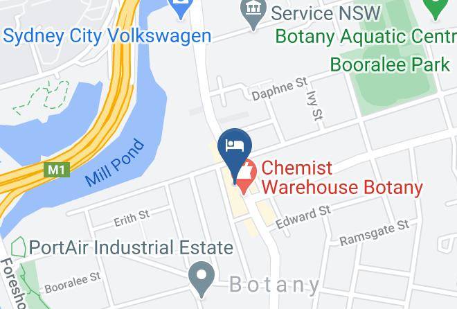 Bayside - Captain Cook Hotel Maps