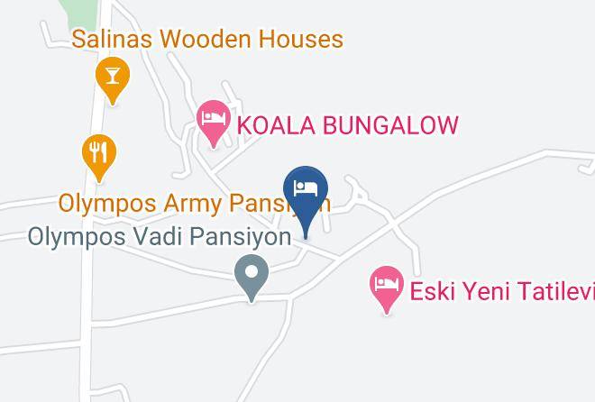 Antalya - Captain Eudemos Bungalow Olympos Maps