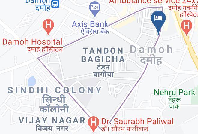Damoh - Captain Hotel Maps