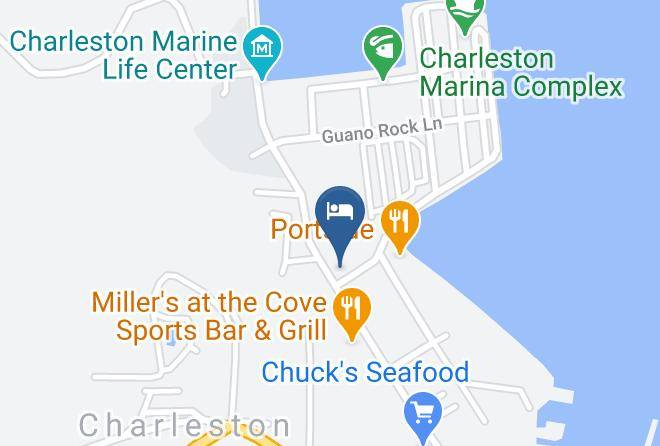 Coos - Captain John's Motel Maps