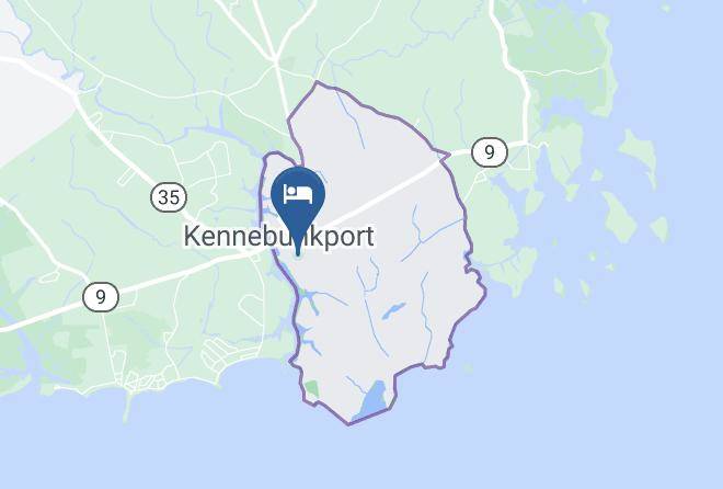 York - Captain Lord Mansion At The Kennebunkport Captains Collection Maps
