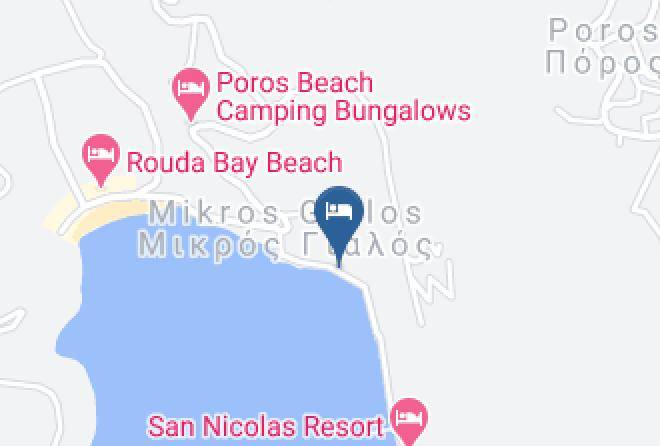 Levkas - Captain Nick Hotel Maps